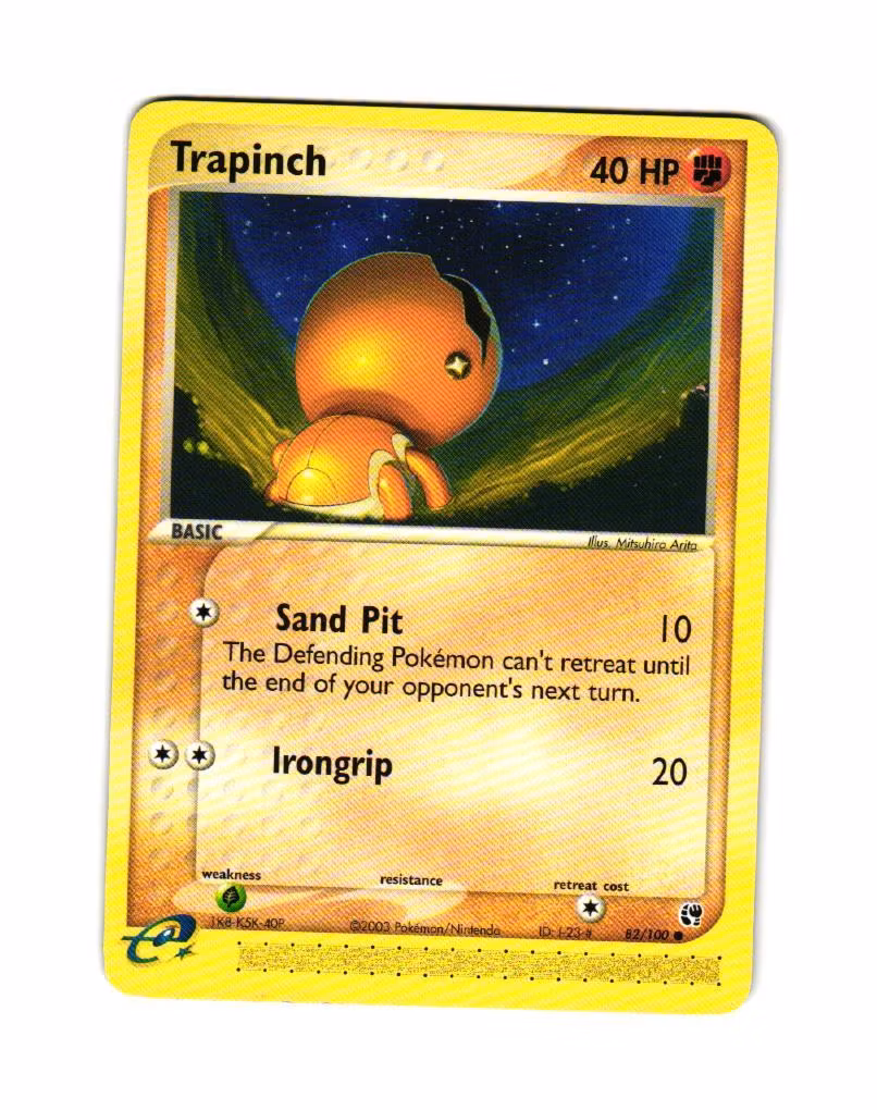 Trapinch Common 82/100 EX Sandstorm Pokemon