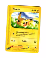 Pikachu Common 124/165 Expedition Base Set Pokemon