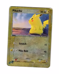 Pikachu Reverse Holo Common 50/100 EX Sandstorm Pokemon