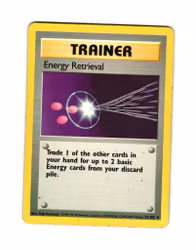 Energy Retrieval Uncommon 81/102 Base Set Pokemon