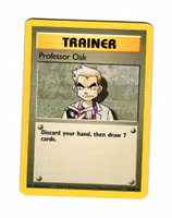 Professor Oak Uncommon 88/102 Base Set Pokemon TCG