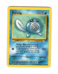 Poliwag Common 59/102 Base Set Pokemon TCG