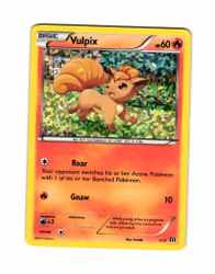 Vulpix Holo 1/12 2016 McDonalds Collection Pokemon