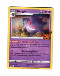 Gengar Holo Rare 066/196 Trick or Trade Stamp Pokemon