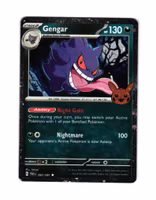 Gengar Holo Rare 057/091 Trick or Trade Stamp Pokemon