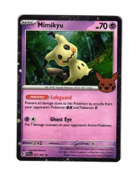 Mimikyu Holo Rare 037/091 Trick or Trade Stamp Pokemon