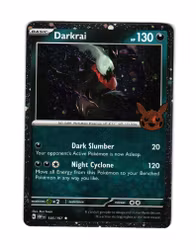 Darkrai Holo Rare 136/197 Trick or Trade Stamp Pokemon