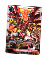 ShineGreymon Rare BT4-020 Great Legend Digimon