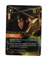 Sivir Ambitious Epic 120/221 Spiritforged Riftbound