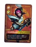 Fiora Grand Duelist Rare 205/221 Spiritforged Riftbound