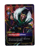 Draven Glorious Executioner Rare 185/221 Spiritforged Riftbound