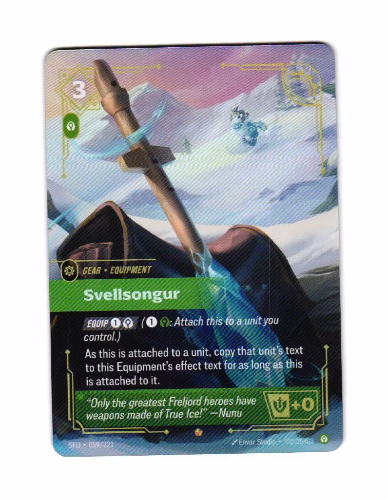 Svellsongur Epic 059/221 Spiritforged Riftbound