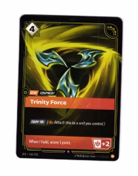 Trinity Force Reverse Holo Rare 115/221 Spiritforged Riftbound