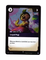 Loyal Pup Reverse Holo Common 126/221 Spiritforged Riftbound