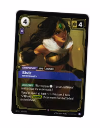 Sivir Mercenary Reverse Holo Rare 143/221 Spiritforged Riftbound