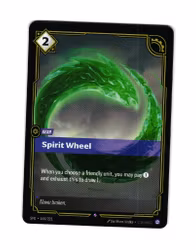 Spirit Wheel Reverse Holo Rare 144/221 Spiritforged Riftbound