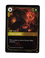 Trove Golem Reverse Holo Rare 174/221 Spiritforged Riftbound