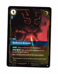 Beellows Breath Reverse Holo Rare 080/221 Spiritforged Riftbound