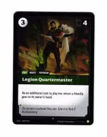 Legion Quartermaster Reverse Holo Uncommon 044/221 Spiritforged Riftbound