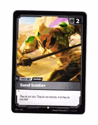 Sand Soldier Common T02 Spiritforged Riftbound