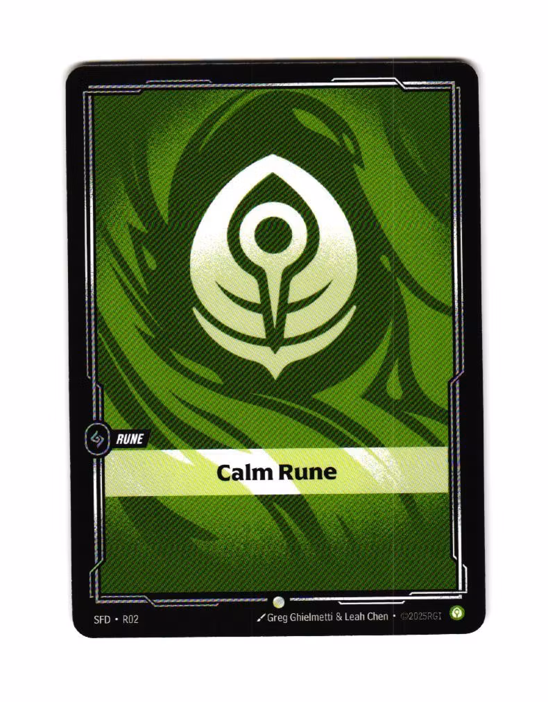 Chaos Rune R02 Spiritforged Riftbound
