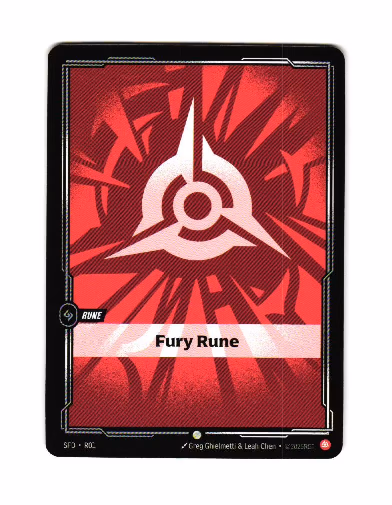 Chaos Rune R01 Spiritforged Riftbound
