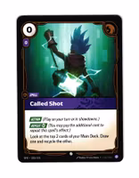 Called Shot Common 122/221 Spiritforged Riftbound