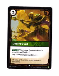 Deserts Call Common 031/221 Spiritforged Riftbound