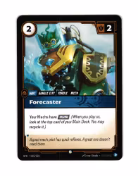 Forecaster Common 065/221 Spiritforged Riftbound