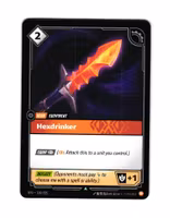Hexdrinker Uncommon 102/221 Spiritforged Riftbound
