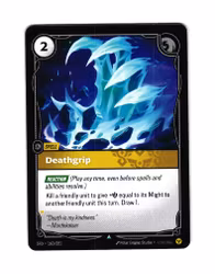 Deathgrip Uncommon 163/221 Spiritforged Riftbound