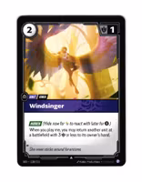 Windsinger Uncommon 138/221 Spiritforged Riftbound