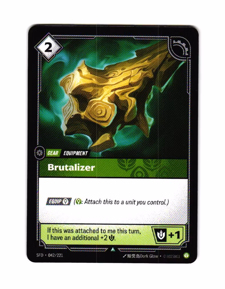 Brutalizer Uncommon 042/221 Spiritforged Riftbound