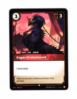 Eager Drakehound Common 006/221 Spiritforged Riftbound