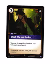Black Market Broker Common 121/221 Spiritforged Riftbound