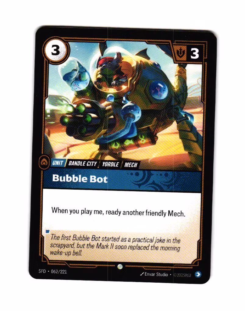 Bubble Bot Common 062/221 Spiritforged Riftbound