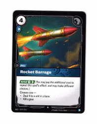 Rocket Barrage Uncommon 077/221 Spiritforged Riftbound