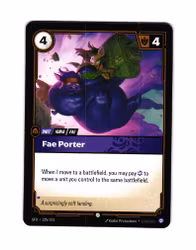 Fae Porter Common 125/221 Spiritforged Riftbound
