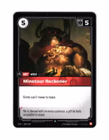 Minotaur Reckoner Uncommon 014/221 Spiritforged Riftbound