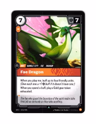 Fae Dragon Uncommon 101/221 Spiritforged Riftbound