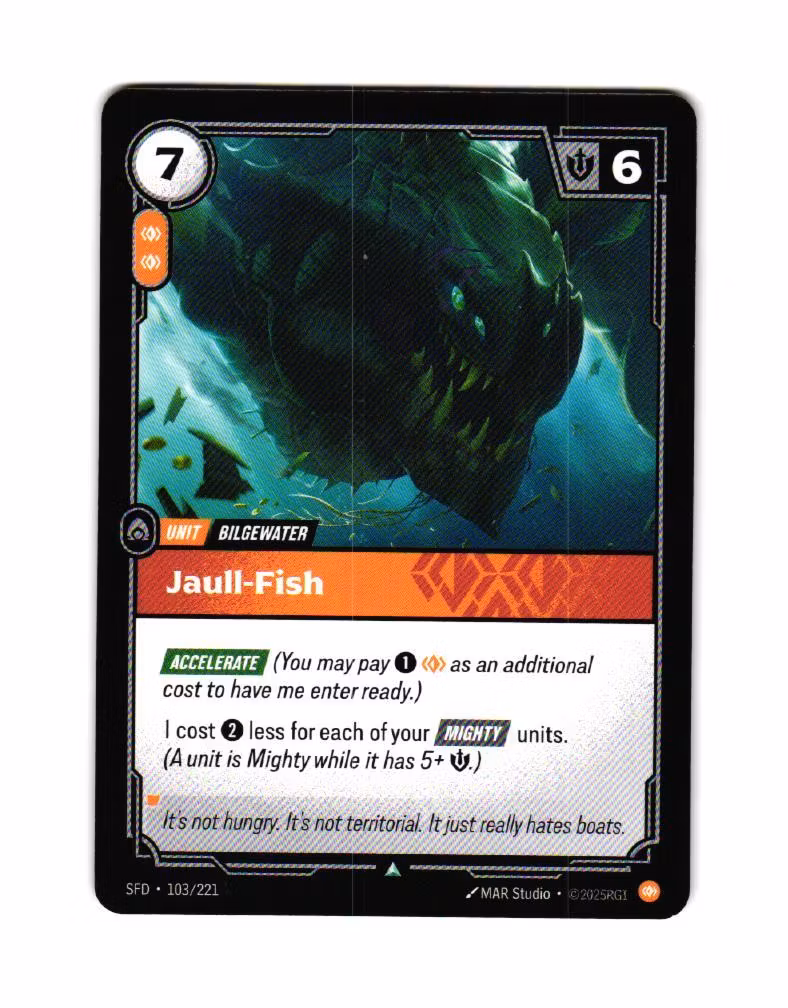 Jaull Fish Uncommon 103/221 Spiritforged Riftbound