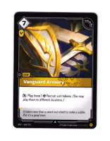 Vanguard Armory Uncommon 168/221 Spiritforged Riftbound