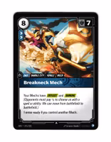 Breakneck Mech Uncommon 071/221 Spiritforged Riftbound