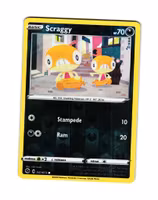 Scraggy Reverse Holo Common 041/073 Champions Path Pokémon