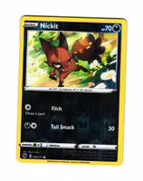 Nickit Reverse Holo Common 046/073 Champions Path Pokémon