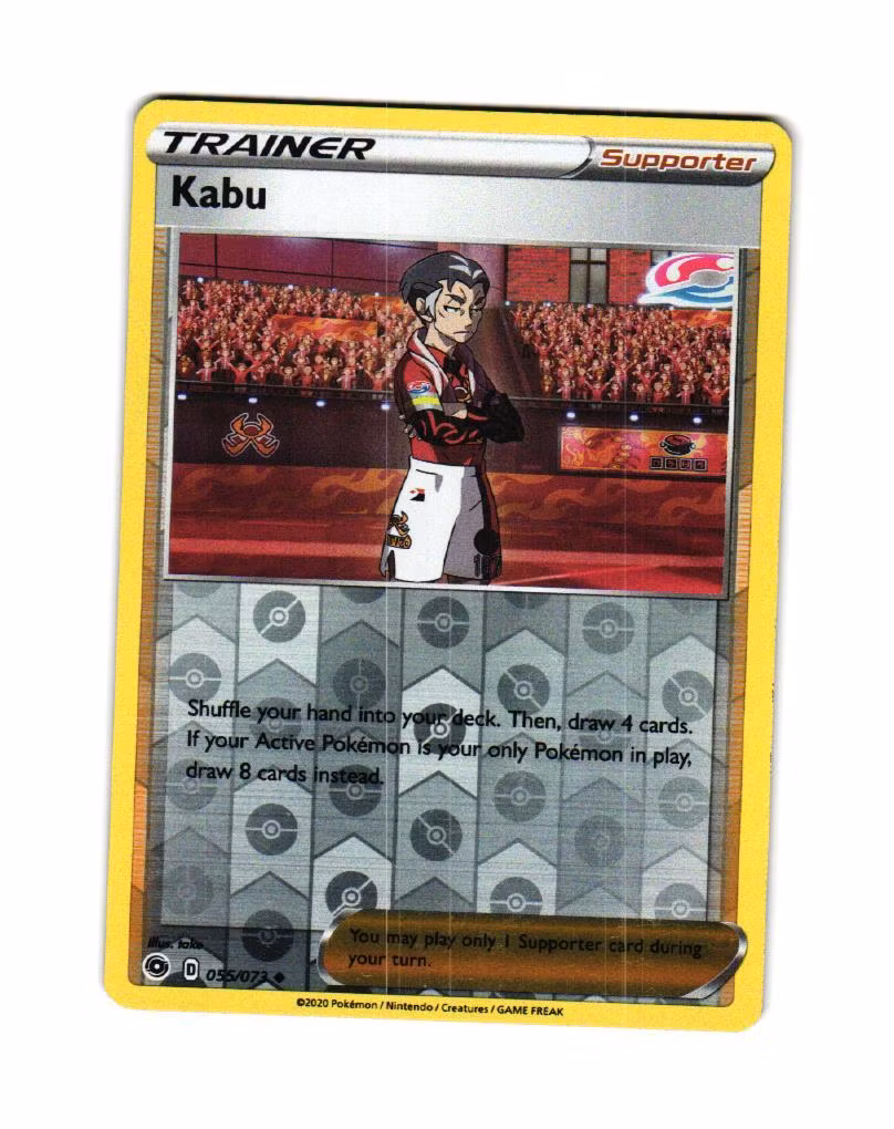Kabu Reverse Holo Uncommon 055/073 Champions Path Pokémon