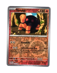 Torkoal Reverse Holo Common 035/198 Scarlet & Violet Pokemon