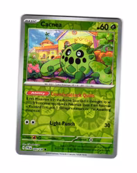 Cacnea Reverse Holo Common 005/198 Scarlet & Violet Pokemon