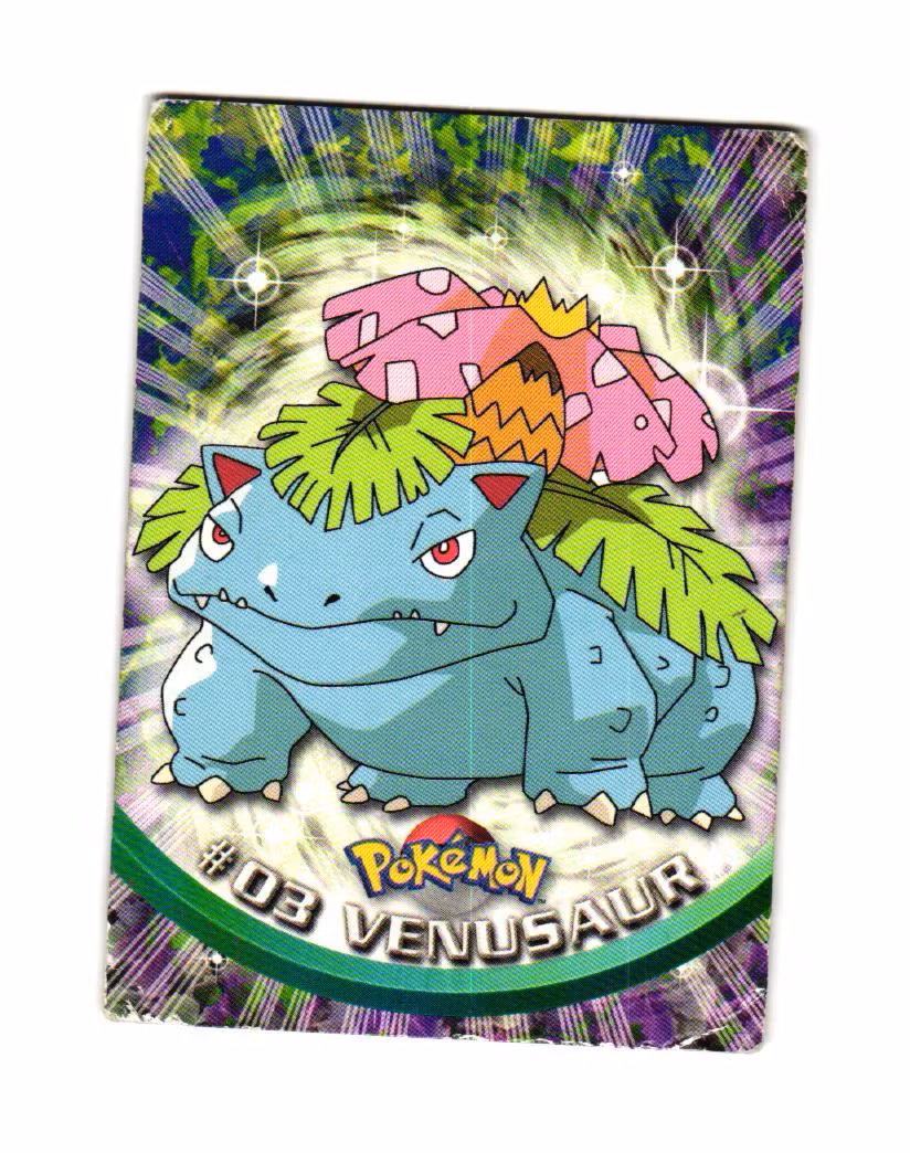 Venusaur #03 Topps Pokemon