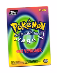 Venusaur #03 Topps Pokemon